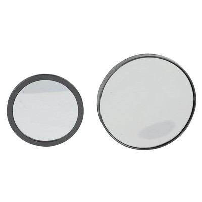 Health Beauty & Fitness Vivitar 2-Piece Suction Mirror - Gray