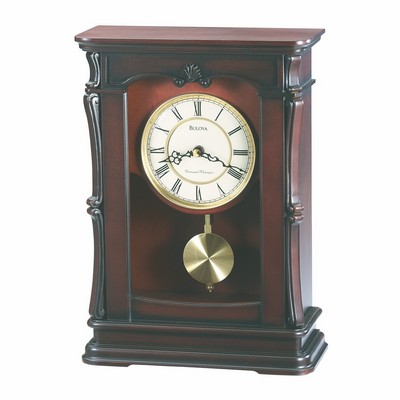 Bulova Clocks Abbeville Mantel Chime Clock