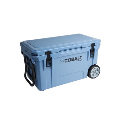 Blue Coolers Cobalt 55 Quart w/Wheel