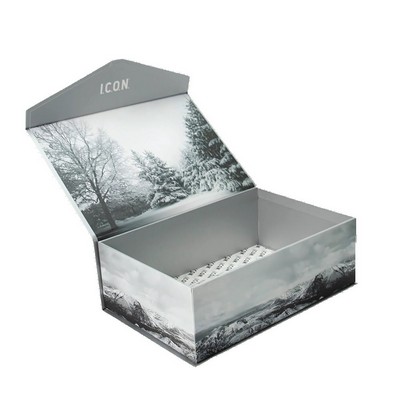 Custom Magnetic Gift Box with Tissue Paper