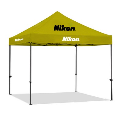 10' x 10' Commercial Pop-Up Tent Kit with Dye Sublimation Canopy