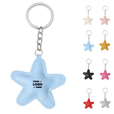 Star Shaped Keychain