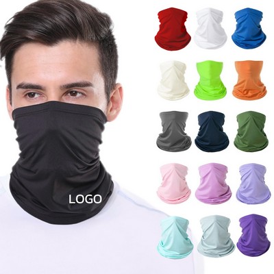 Customizable Pattern Cycling Ice Silk Face Mask
