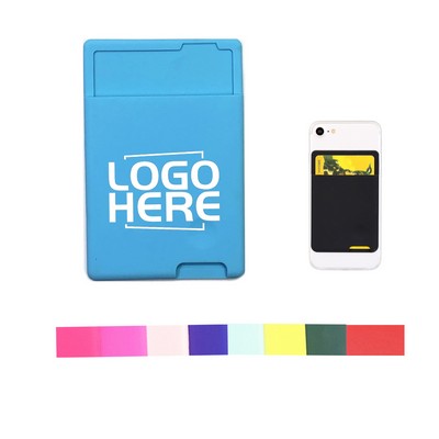 Silicone Phone Card Holder