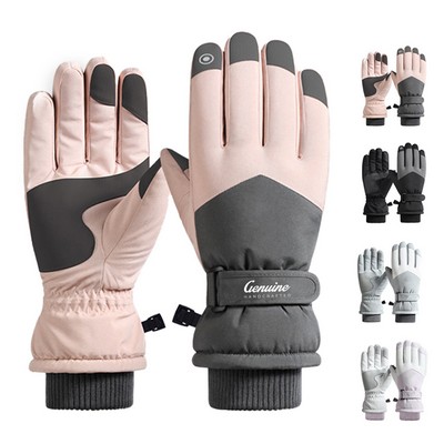 Winter Waterproof Touchscreen Ski Snow Gloves