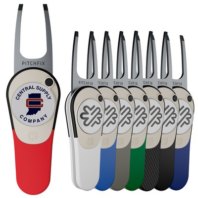 Pitchfix Icon Golf Divot Tool with Ball Marker
