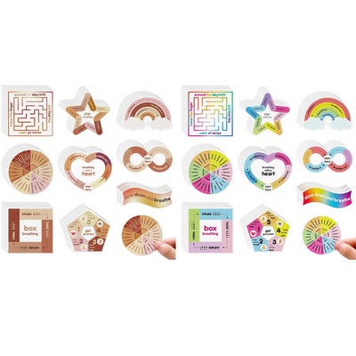 Custom Textured Fidget Anxiety Sensory Stickers