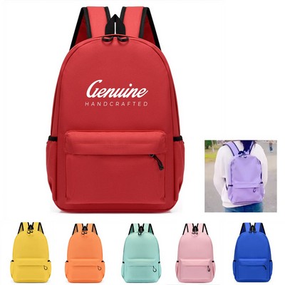 Eco-conscious Casual Student Backpack