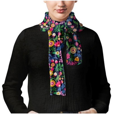 Custom Dye Sublimated Chiffon Scarves - USA MADE - Oversize Rectangular