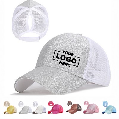 Gillter Ponytail Trucker Cap