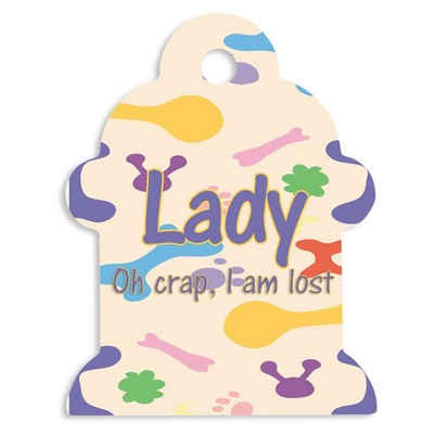 Gloss Aluminum Pet Tag