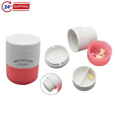 Medicine Box w/ Pill Grinder