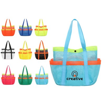 Beach Swimming Storage Mesh Bag