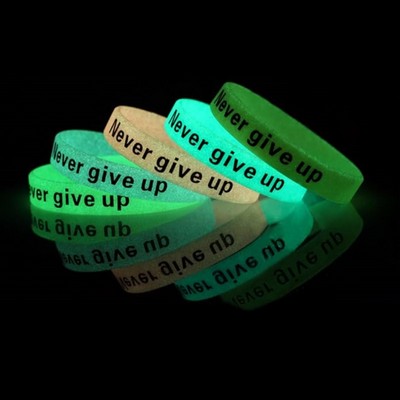 Glow in the Dark Silicone Bracelets