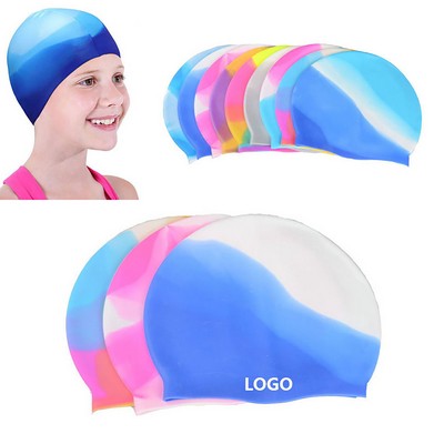 Kids Silicone Swim Cap