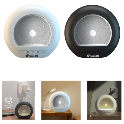 Mini Bluetooth Speaker W/ Night Light