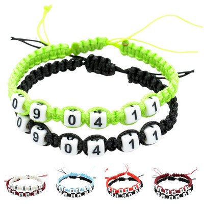 Elastic Rope Student Bracelets