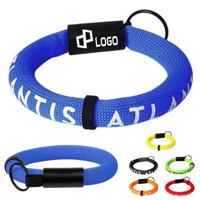 Floating Foam Wristbands W/ Key Ring