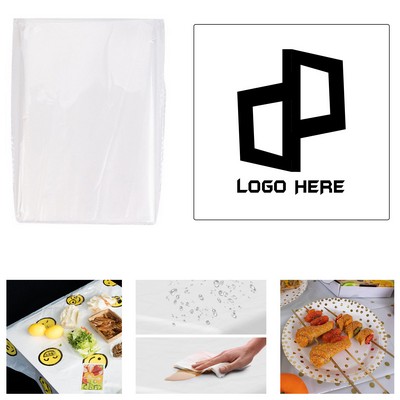 24 x 24" Disposable Tablecloth W/ Custom Packing Bag