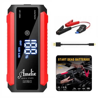 12 Volt Automotive Battery Car Jump Starter