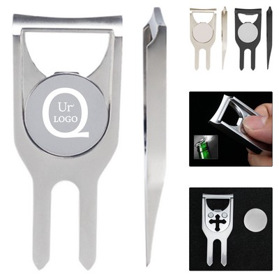 Multifunctional Divot Tool