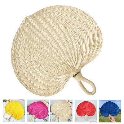 Hand Made Rattan Fan