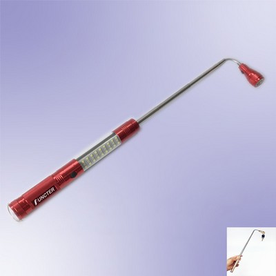 24+3 LED Magnetic Bendable Inspection Light Dual Magnet Work Light Corner Picker