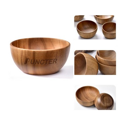 Acacia Wood Salad Bowl 27 oz.