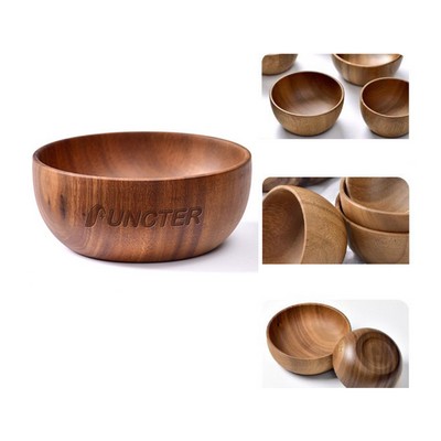 Acacia Wood Salad Bowl 31 oz.
