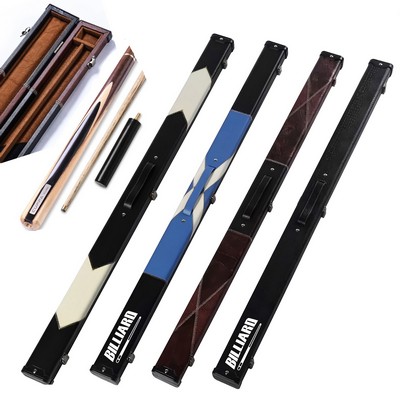 3/4 Oval Pool Cue Billiard Stick Carrying Case