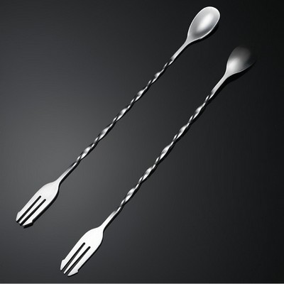 Stainless Steel Cocktail Spoon