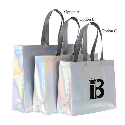 Laser hand-held non-woven bag