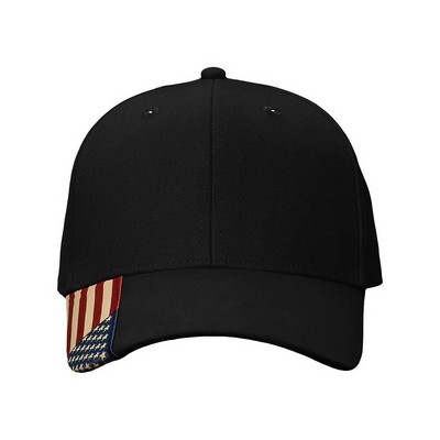 Kati Twill Woven USA Flag Cap
