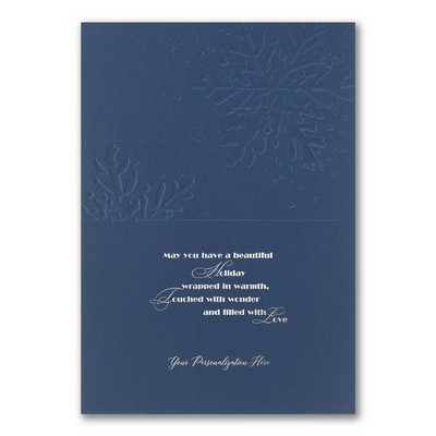 Midnight Snowflake Card