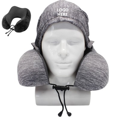 Hooded U-shaped Pillow