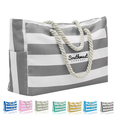 Waterproof Beach Trip Tote Bag
