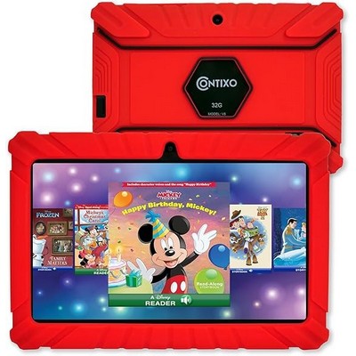 Contixo 7" Kids Tablet, Android 11 Go OS, 2GB+32GB Disney