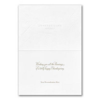 Autumn View Thanksgiving Card