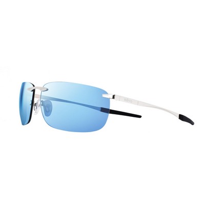 Revo Sunglasses Descend Z Rimless - Satin Chrome