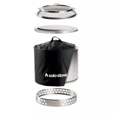 Solo Stove - Bonfire 2.0 Backyard Bundle (shelter color may vary)