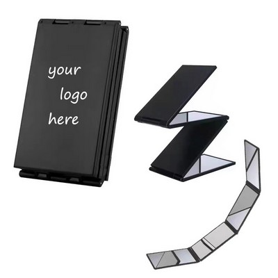 Foldable Four-Sided Mirror