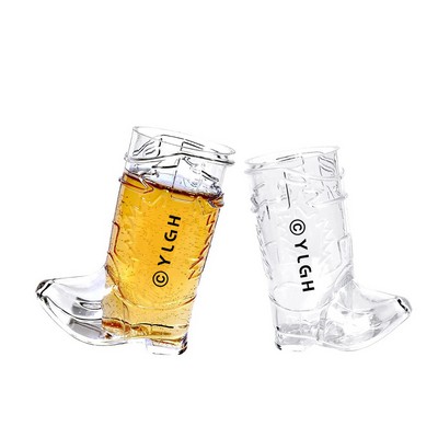 1 Oz Plastic Shoe Shaped Shot Cup