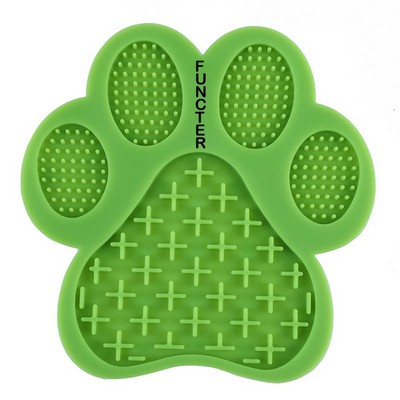 Dog Claw Shape Dog Lick Mat Slow Feeder Mat