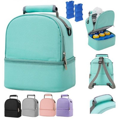 Breastmilk Cooler Bag w/ 2 pcs Ice Packs