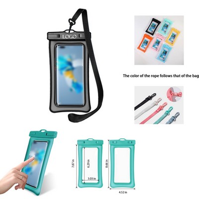 Dual Airbag Floating 9.4Inch Phone Pouch IPX8 TPU