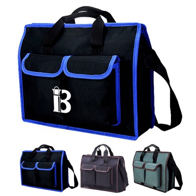 Heavy Duty Tool Bag W/ Adjustable Shoulder Strap