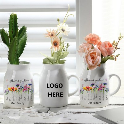 Thermal Sublimation Ceramic Vase