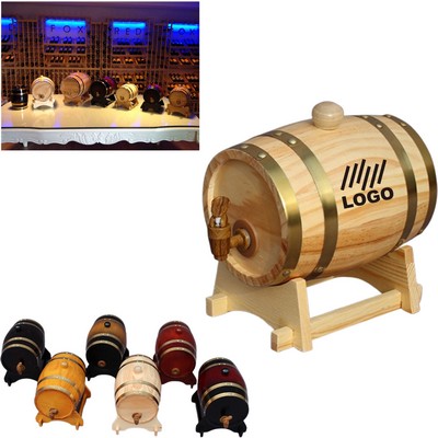 3L Whiskey Barrel Dispenser