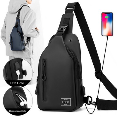 Crossbody Bag w/USB Charging Port