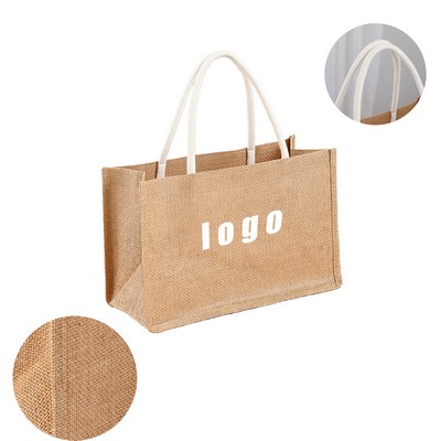 Eco Friendly Jute Tote Bag